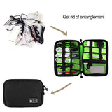 Data Cable Mobile Phone Accessories Storage Bag Earphone Charger Travel Organizer Bag