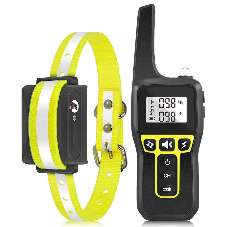 Remote Control Dog Trainer Voice Control Bark-stop Trainer Supplies