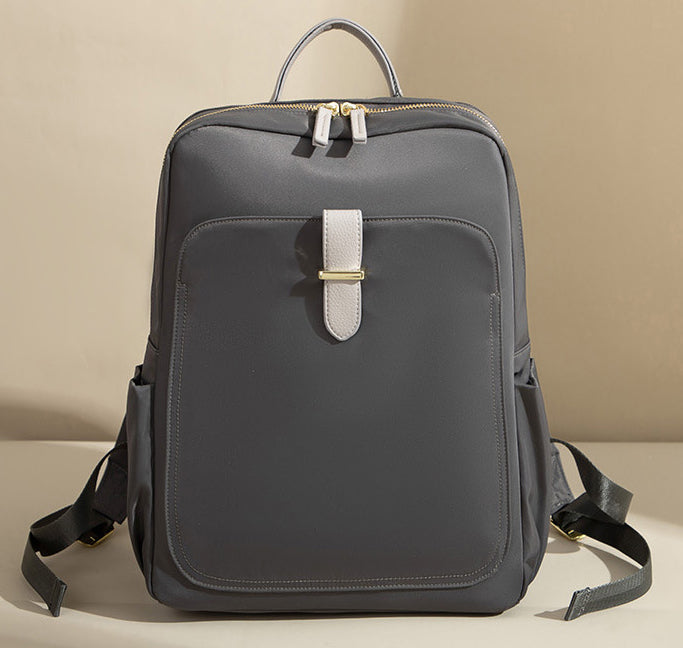 156-inch Computer Large Capacity Women's Lightweight Oxford Cloth Backpack Travel Bag
