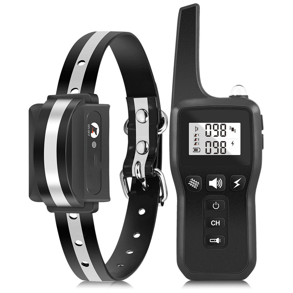 Remote Control Dog Trainer Voice Control Bark-stop Trainer Supplies