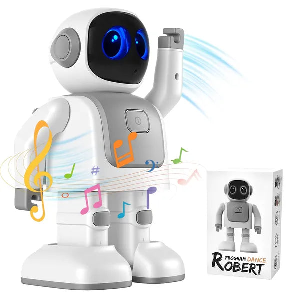 AI Dancing Robot Toy Smart Interactive Learning & Entertainment Robot For Kids With Wireless Music Programmable Moves Voice Assistant