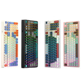 Combination Of Three Color Luminous Machinery Feel Desktop Computer